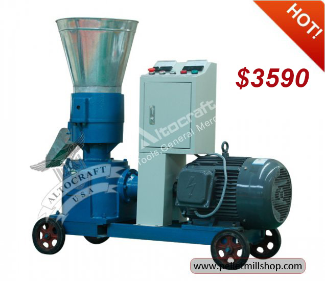 Small Wood Pellet Machine with CE for Home Use-Driven by Electricity